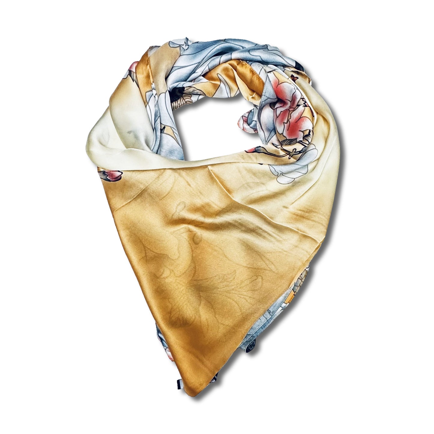 Pashmina de Seda Floral