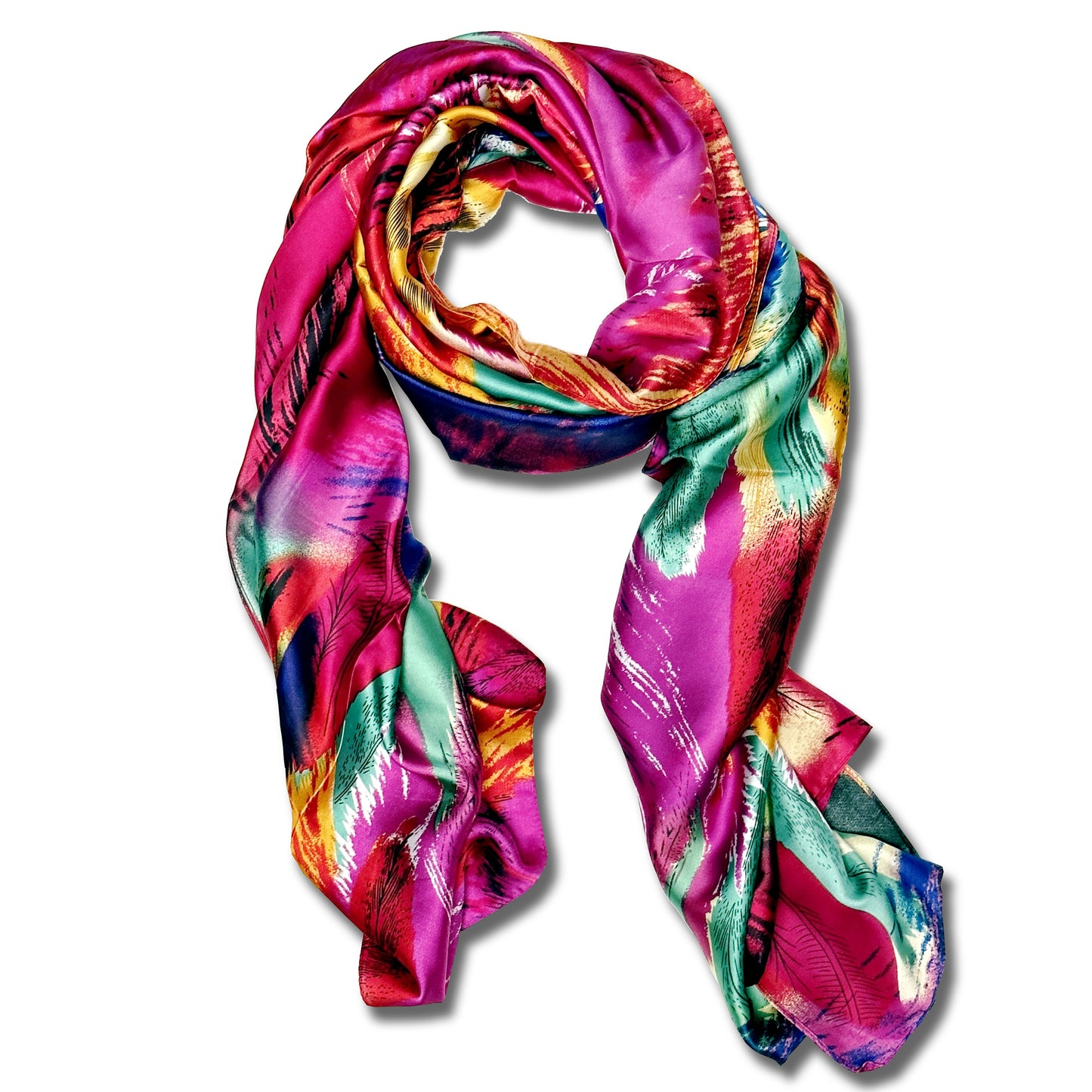 Pashmina de Seda Multicolor