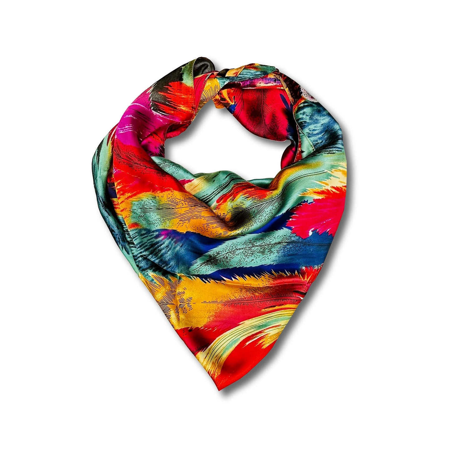 Pashmina de Seda Multicolor