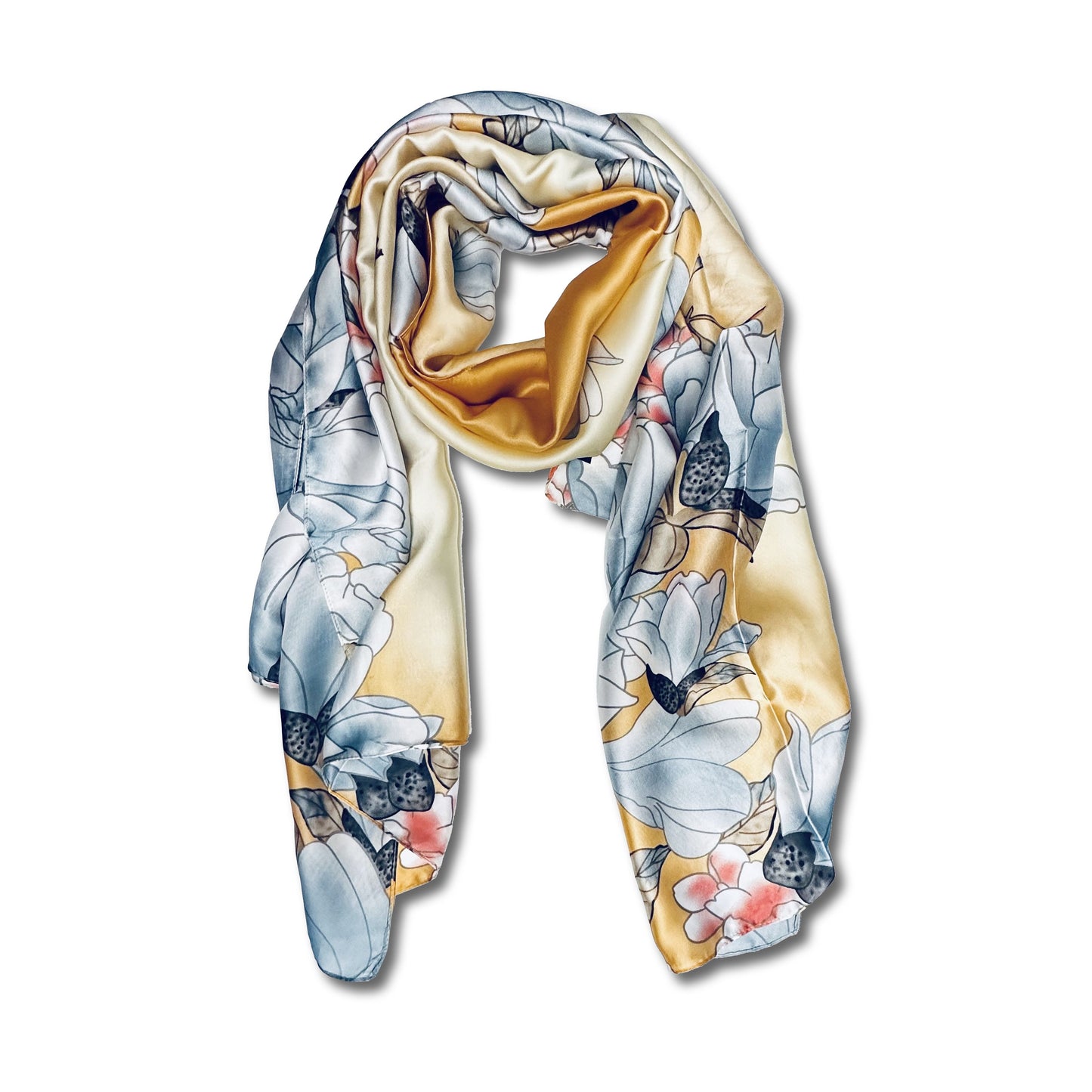 Pashmina de Seda Floral