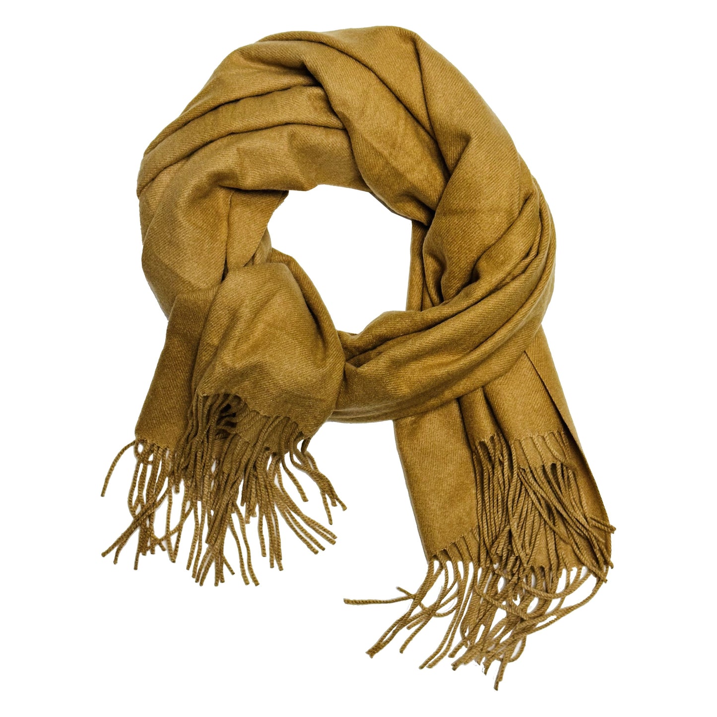 Pashmina de cashmere color camel 70 pulgadas de longitud